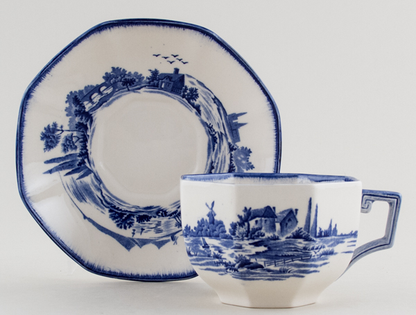 Breakfast Cup and Saucer c1930